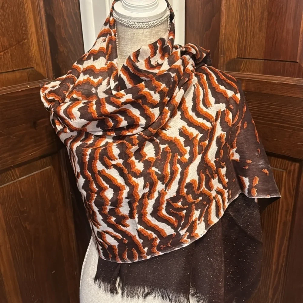 Banana Republic Wrap Scarf With Sparkle